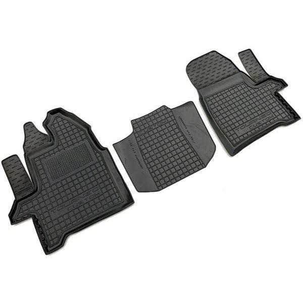 Резінові килимки в салон Ford Custom 2012- (1+1), фото 1