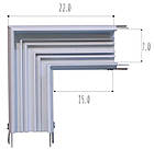 Кут 90°. Профіль Прихований карниз 2.0, фото 2