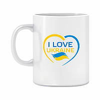 Кружка "I love Ukraine" 310 мл.