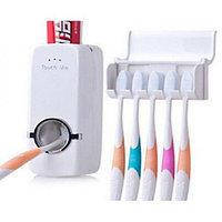 Дозатор зубной пасты, Держатель для зубных щеток стерилизатор, Toothpaste Dispenser JX1000 .