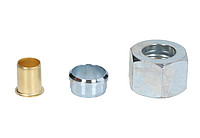 Контгайки, кольца и наконечники к шлангам, диаметром 4 мм