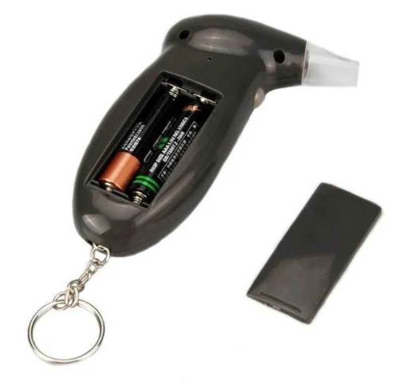 Хороший персональный мобильный алкотестер Digital Breath Alcohol Tester с мундштуками . - фото 5 - id-p1630539272