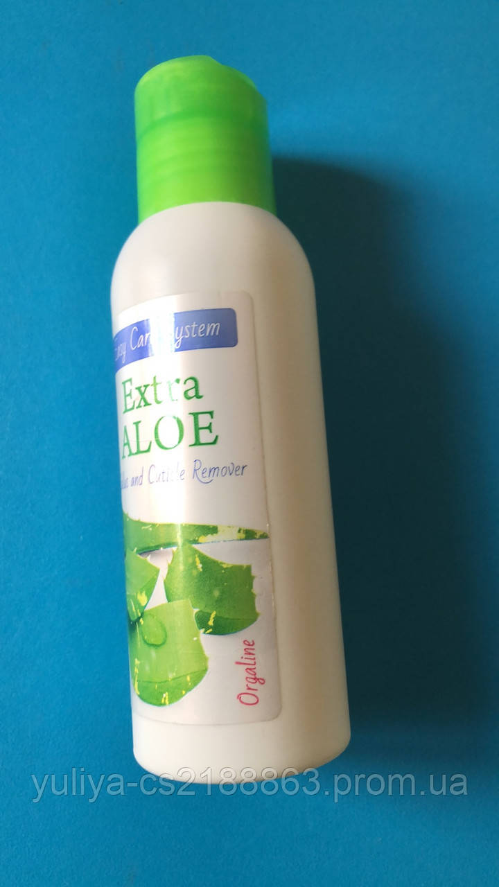 Extra Aloe vera, Биогель с экстрактом алоэ вера для необрезного маникюра и педикюра (витринный пробник)