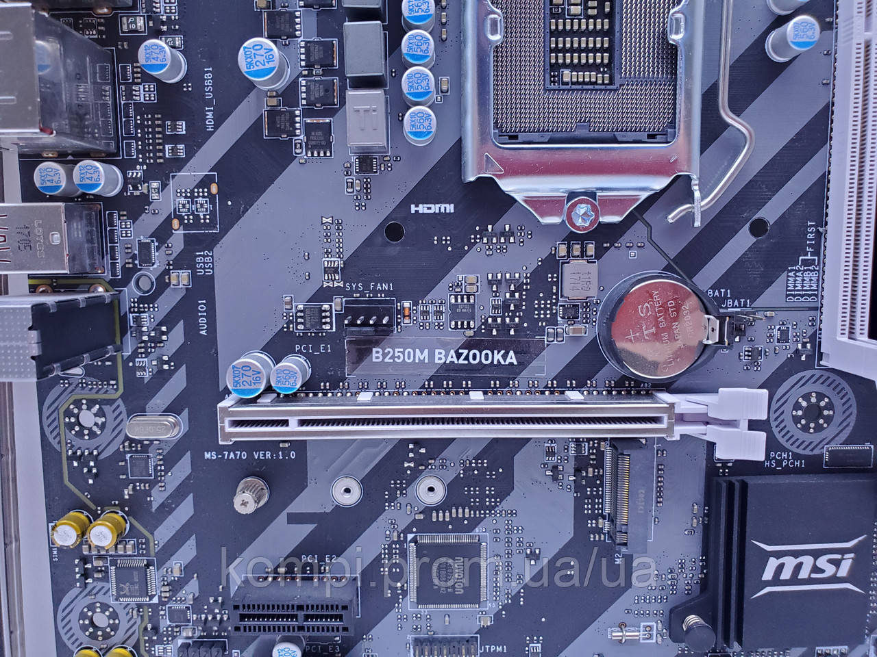 Материнская плата MSI B250M BAZOOKA s1151, цена 1680 грн — Prom.ua (ID ...