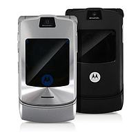 Мобильный телефон раскладушка V3c silver флип