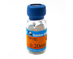 Кулі для bga реболлінгу Mechanic 0,3 мм олов'яно-свинцеві 10000шт.