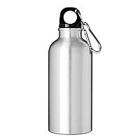 Фляга для сублімації спортивна з карабіном сталева 650 мл