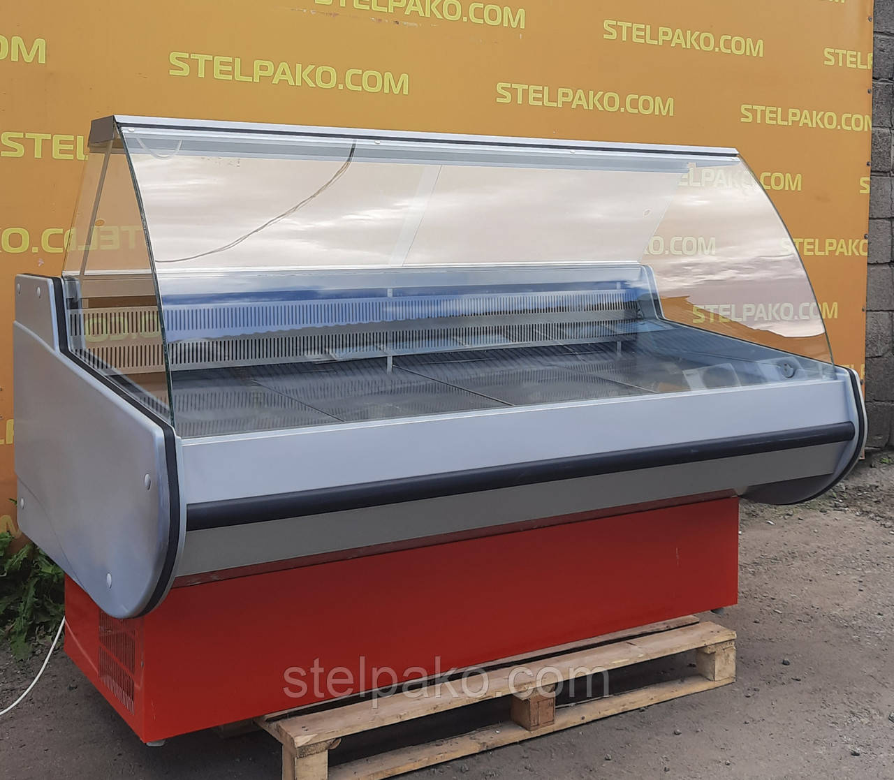 Холодильна ковбасна вітрина «Росс Siena» 1.8 м., (Україна), LED - підсвічування, Б/у, фото 1