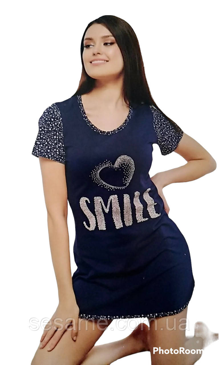 Піжама жіноча комплект для сну, нічна сорочка, ночнушка ТМ Rubina 3228 (Туреччина)