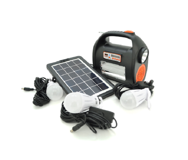 Портативна сонячна станція освітлення RT909BT+Solar, фото 1