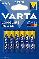 Батарейки VARTA LONGLIFE POWER AAA 1.5V 1000mAh