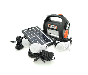 Портативна міні сонячна станція освітлення RT909BT+Solar
