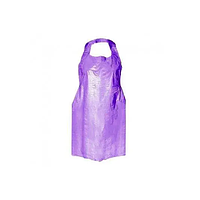 Фартух Panni Mlada 0,8х1,25 м (100 шт/пач) з поліетилену, фіолетовий
