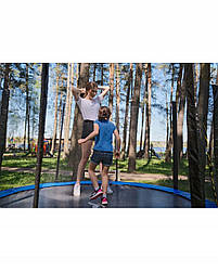 Дитячий батут ActiveHobby+ сітка + драбина 312 см 10FT