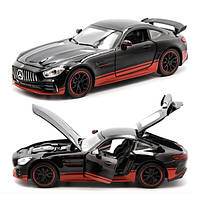 Машинка Mercedes Benz игрушка моделька металлическая коллекционная 15 см Черный (59526)
