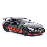 Машинка Mercedes Benz іграшка моделька металева колекційна 15 см Чорний (59526), фото 4