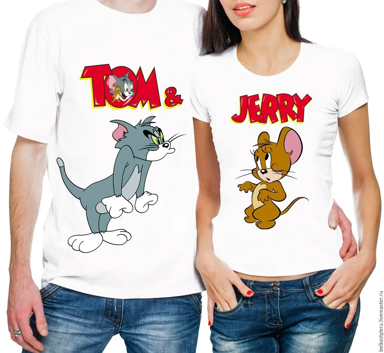 Парні футболки "Tom&Jerry"