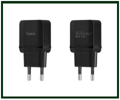 Сетевое зарядное устройство Hoco C22A 1 USB 2.4A, черное
