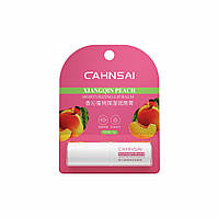 Гігієнічна помада з ароматом стиглого персика Cahnsai Xiangqin Peach Moisturizing Lip Balm