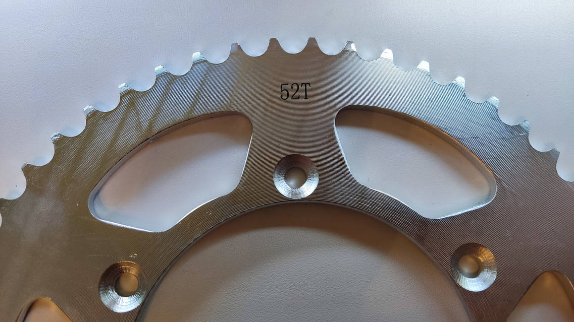 Звезда задняя Geon x-road,Shineray 250 -52 зуб. 520 шаг: продажа