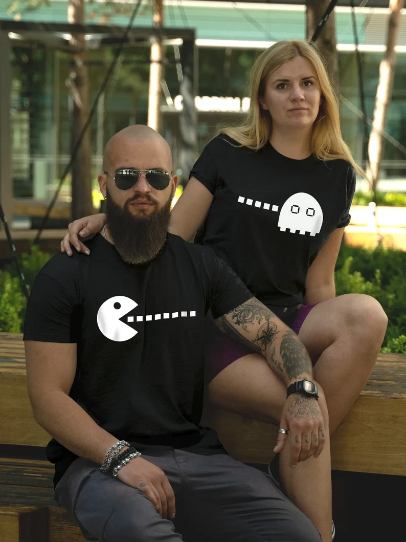 Парні футболки "Pac-Man "