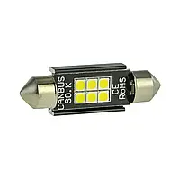 T11 LED-лампа (C5W) - Cyclone T11-045(41) CAN 3030-6 12V