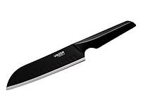 Нож сантоку Santoku 17.8 см Vinzer Geometry Nero Line (89302)