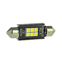 T11 LED-лампа (C5W) - Cyclone T11-044(39) CAN 3030-6 12V