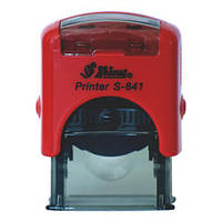 Оснастка для штампа 26x10 мм червона автоматична , Shiny printer S-841