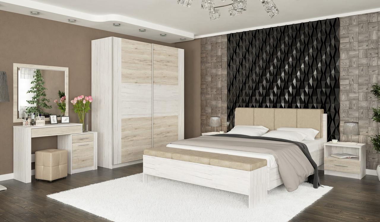 Кровать Ким с ламелями 160см Мебель Сервис - фото 4 - id-p1163101126