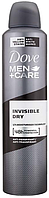 Дезодорант-спрей Dove Men+Care MAXI "Invisible Dry" (250мл.)