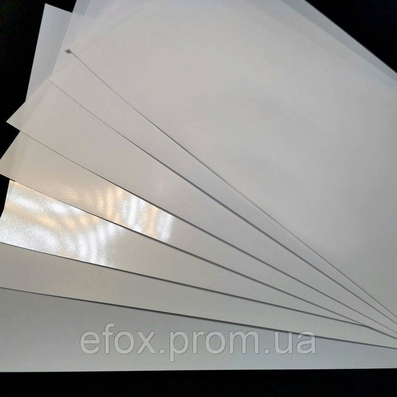 Белая матовая универсальная пленка для лазерной и струйной печати A4, 125мкм - фото 1 - id-p1630697453