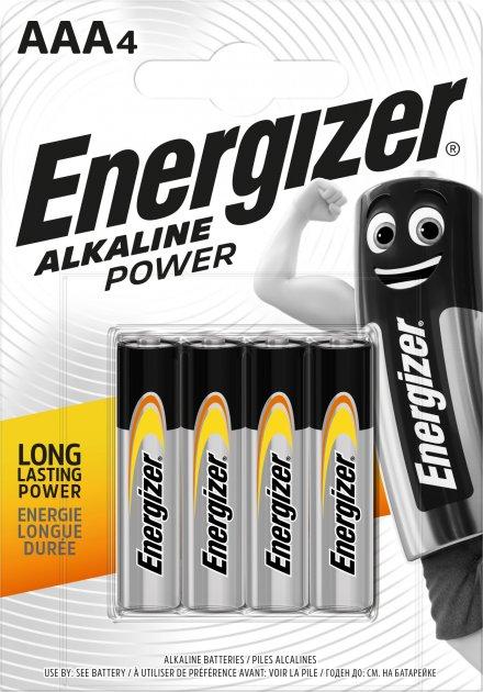 Батарейка Energizer Alkaline Power AAA 4 шт.