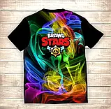 Футболка 3D Три скіна Леона ВСІ Розміри, фото 2