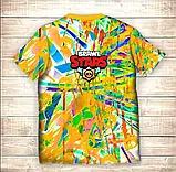 Футболка 3D ROBO SPIKE Робо Спайк Бравл Старс ВСІ Розміри, фото 2