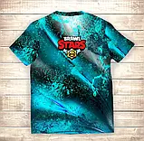 Футболка 3D DARK MECHA CROW ВСІ Розміри, фото 2