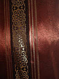 Комплект панельних шторок коричневі, 3 м, фото 5