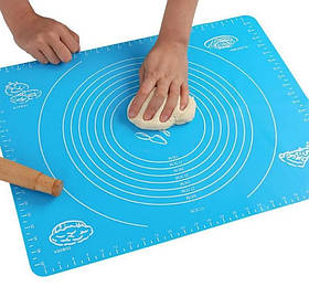 Силіконовий килимок для розкочування тіста з розміткою 40х50 см
