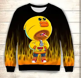 Світшот 3D Leon Sally ВСІ Розміри