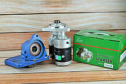 Стартер Slovak 3,2квт і Плита Посилена (2підшип)місто пускача ПДМ (МТЗ, ЮМЗ, Т-150) (комплект переобладнання)