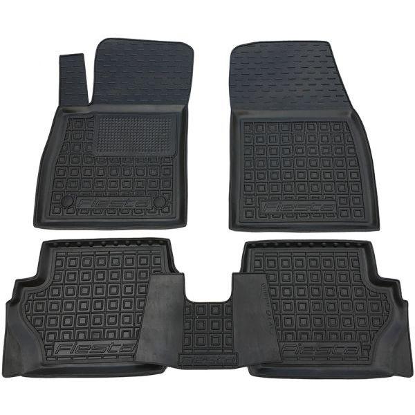 Гумові килимки в салон Ford Fiesta 2018-, фото 1