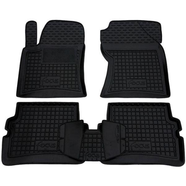 Гумові килимки в салон Ford Focus 1 1998-2004, фото 1