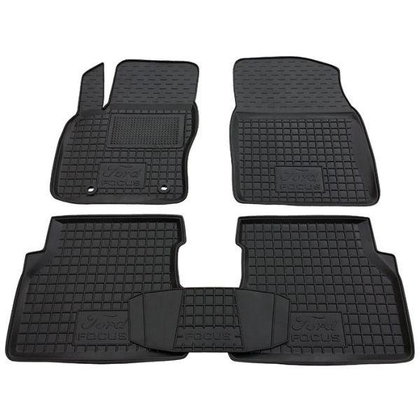 Гумові килимки в салон Ford Focus 2 2004-, фото 1