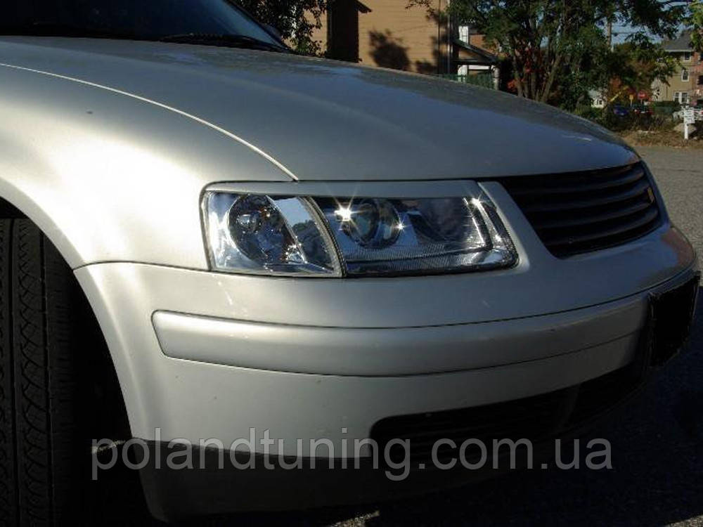 Реснички на Фары Volkswagen Passat B5 1997-2000 / Фольксваген Пассат Б5 ...