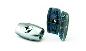 Затискач для тросу (бочка) цб 2мм