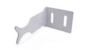 Кріплення для радіаторів біле Кутовий (10шт)