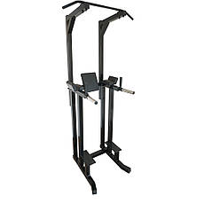 Турнік + прес + бруси 3 в 1 з упорами для ніг 40х40 мм KZ-473 Спортивні стінки і турніки для будинку розбірна, фото 5