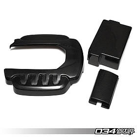 Комплект карбонових накладок (клапаної кришки, акб, кп) 034motorsport - 8V AUDI S3