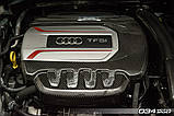 Комплект карбонових накладок (клапаної кришки, акб, кп) 034motorsport - 8V AUDI S3, фото 3