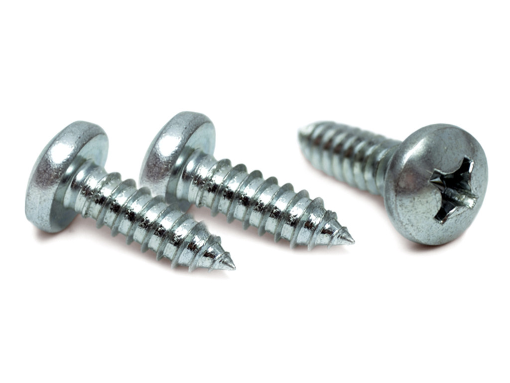 Саморіз для металу гострий з сферичною головкою DIN 7981 цб 3,9х13 (1000шт), фото 1